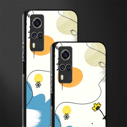 aesthetic pastel forest glass case for vivo y51 image-2