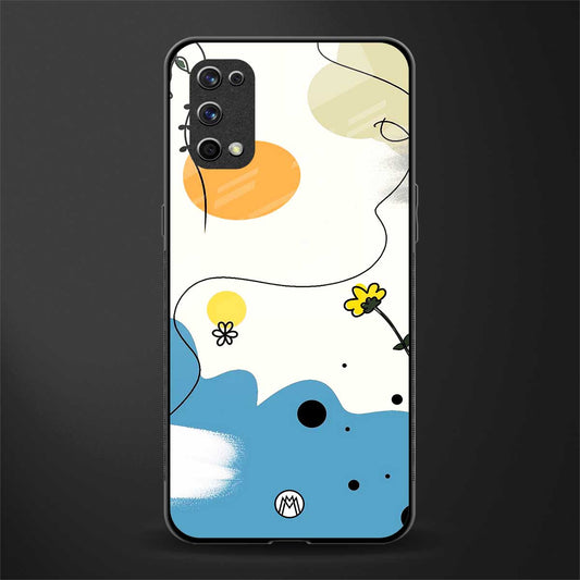 aesthetic pastel forest glass case for realme x7 pro image