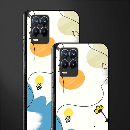 aesthetic pastel forest glass case for realme 8 4g image-2