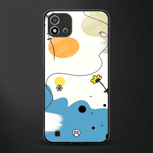 aesthetic pastel forest glass case for realme c20 image