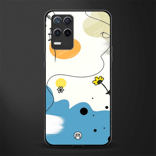 aesthetic pastel forest glass case for realme 8 5g image
