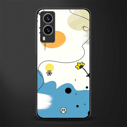 aesthetic pastel forest glass case for vivo v21e 5g image