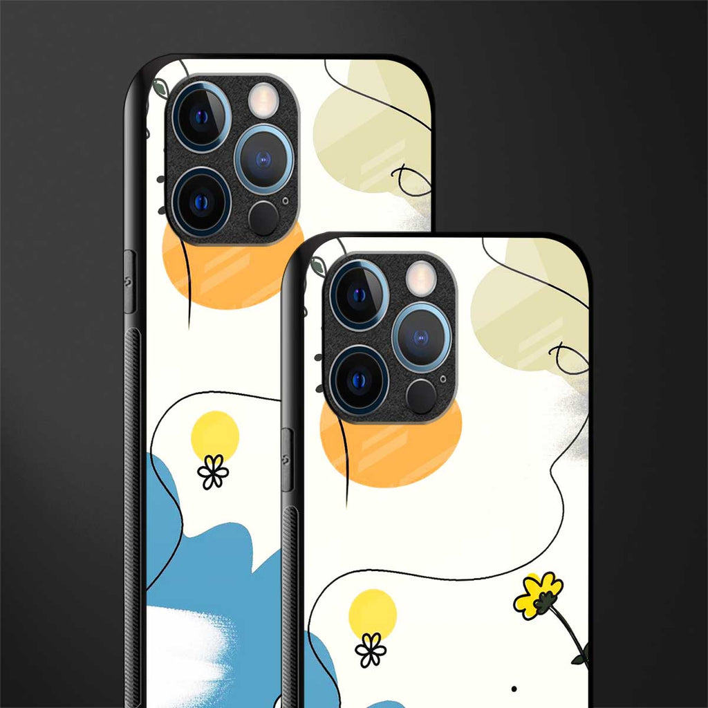 aesthetic pastel forest glass case for iphone 12 pro image-2