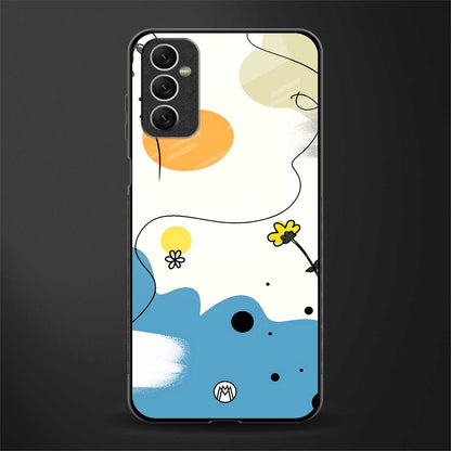 aesthetic pastel forest glass case for samsung galaxy m52 5g image