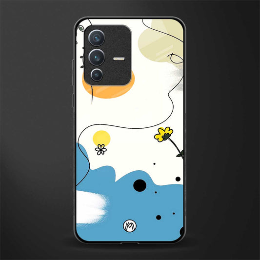 aesthetic pastel forest glass case for vivo v23 5g image