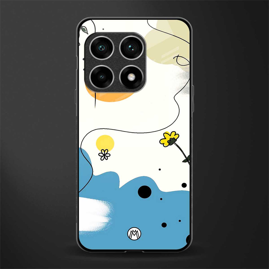 aesthetic pastel forest glass case for oneplus 10 pro 5g image