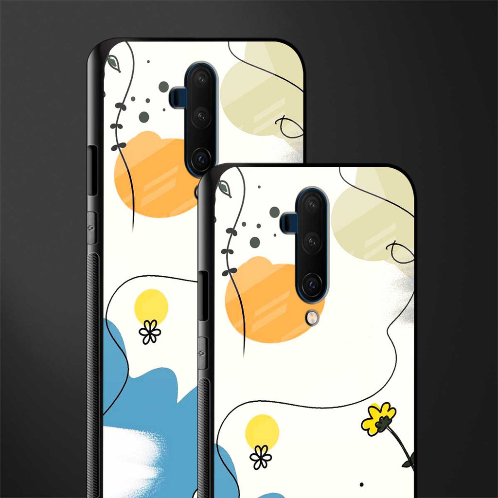 aesthetic pastel forest glass case for oneplus 7t pro image-2