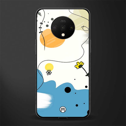 aesthetic pastel forest glass case for oneplus 7t image