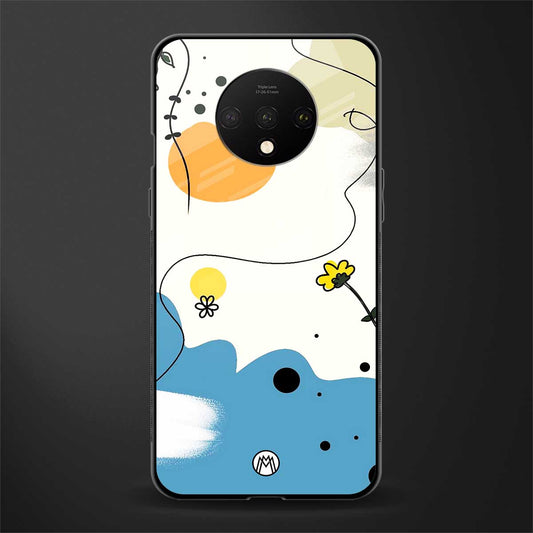 aesthetic pastel forest glass case for oneplus 7t image