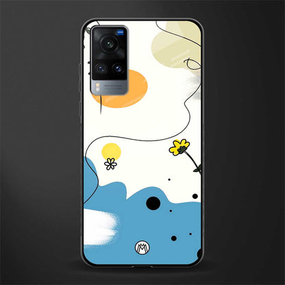 aesthetic pastel forest glass case for vivo x60 image