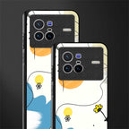 aesthetic pastel forest glass case for vivo x80 image-2