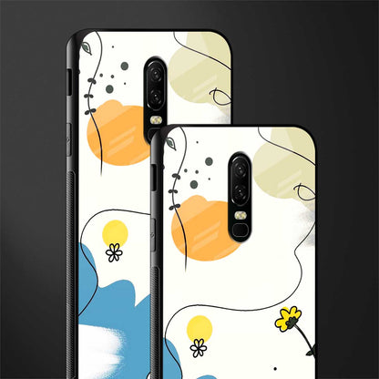 aesthetic pastel forest glass case for oneplus 6 image-2