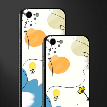 aesthetic pastel forest glass case for iphone 8 image-2