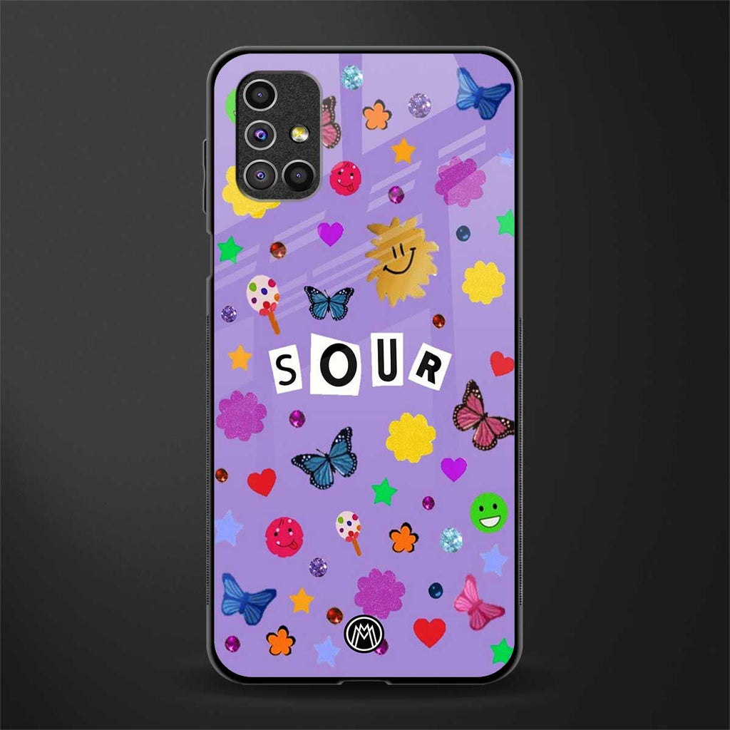 afternoon treat glass case for samsung galaxy m51 image