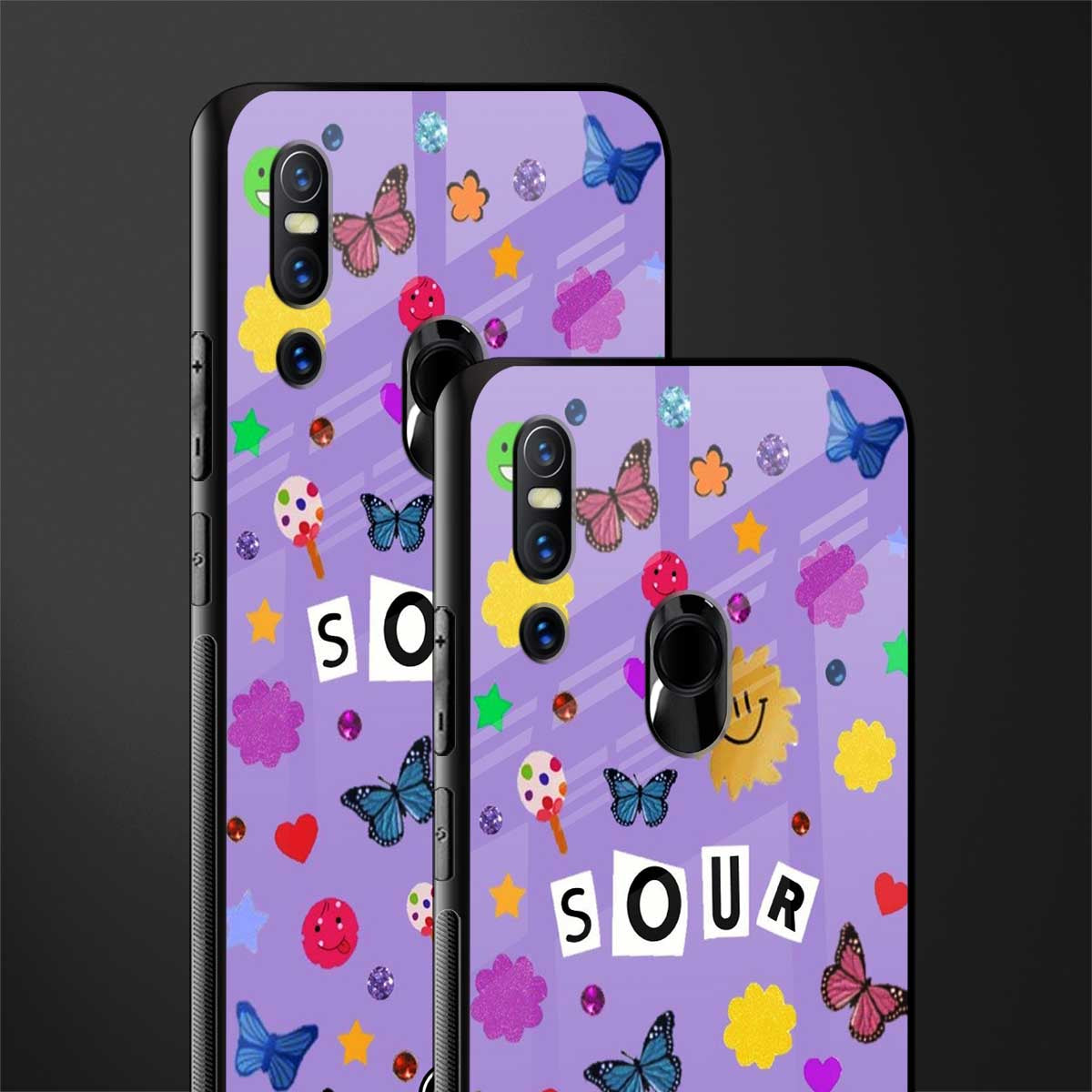 afternoon treat glass case for vivo v15 image-2