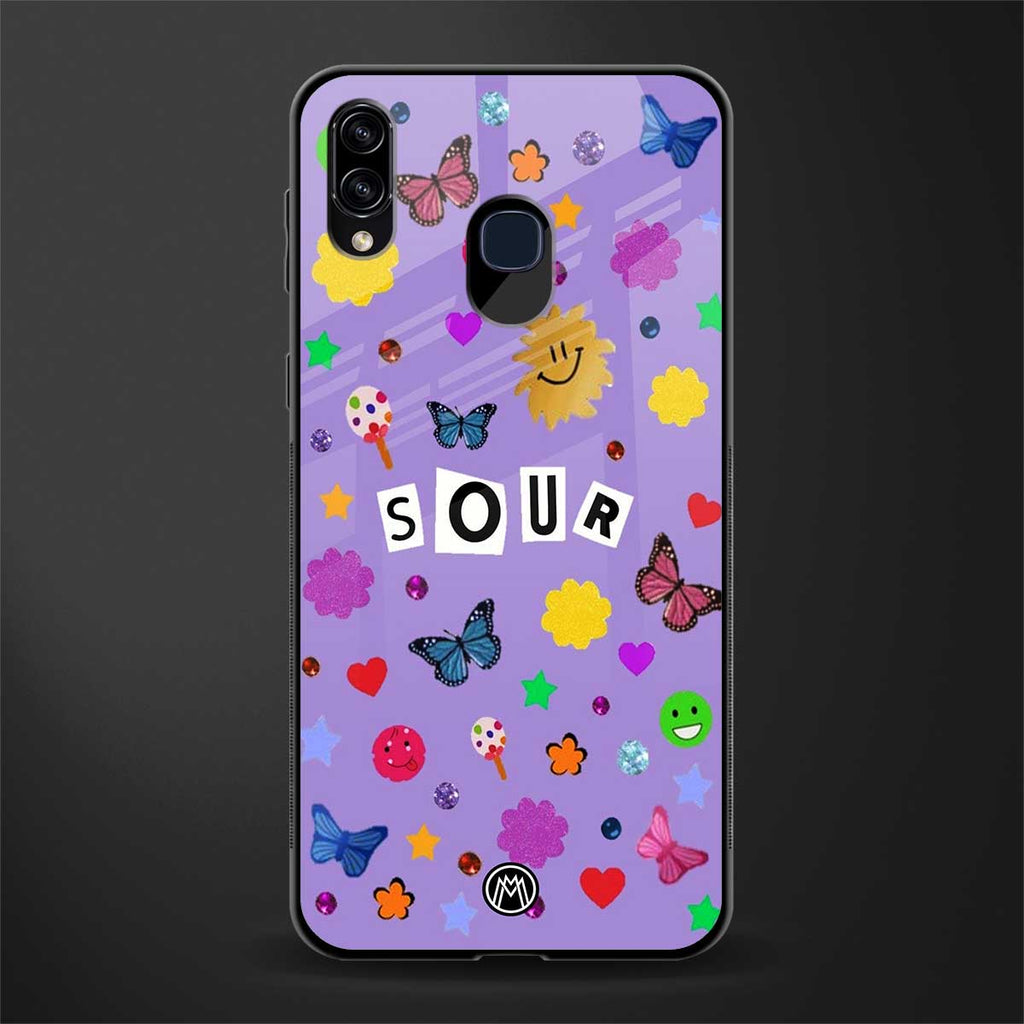 afternoon treat glass case for samsung galaxy m10s image