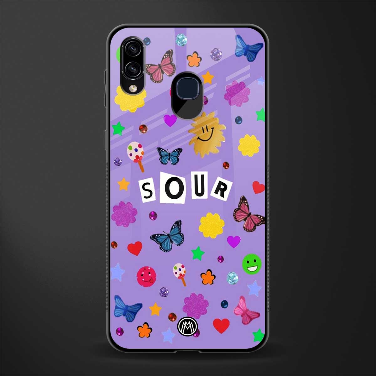 afternoon treat glass case for samsung galaxy m10s image