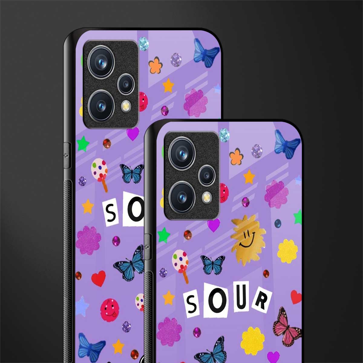 afternoon treat glass case for realme 9 4g image-2