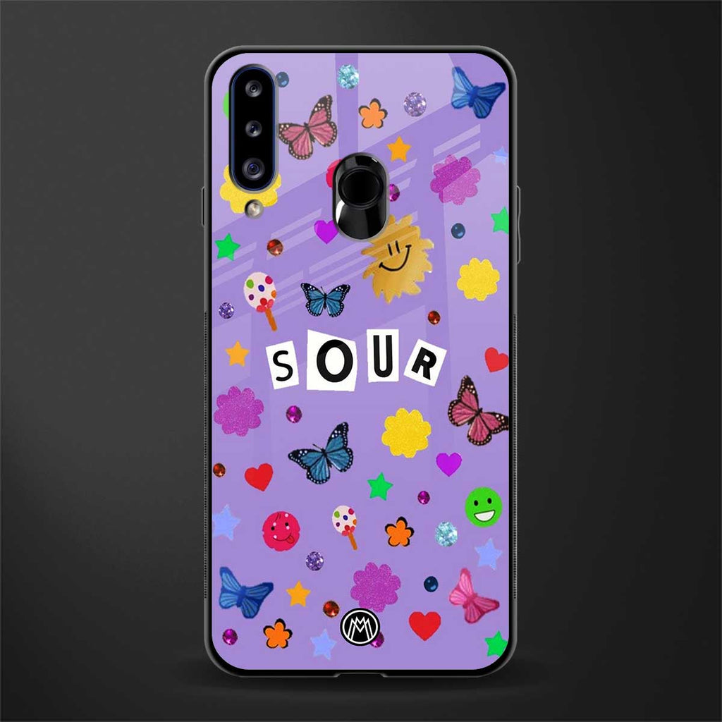 afternoon treat glass case for samsung galaxy a20s image