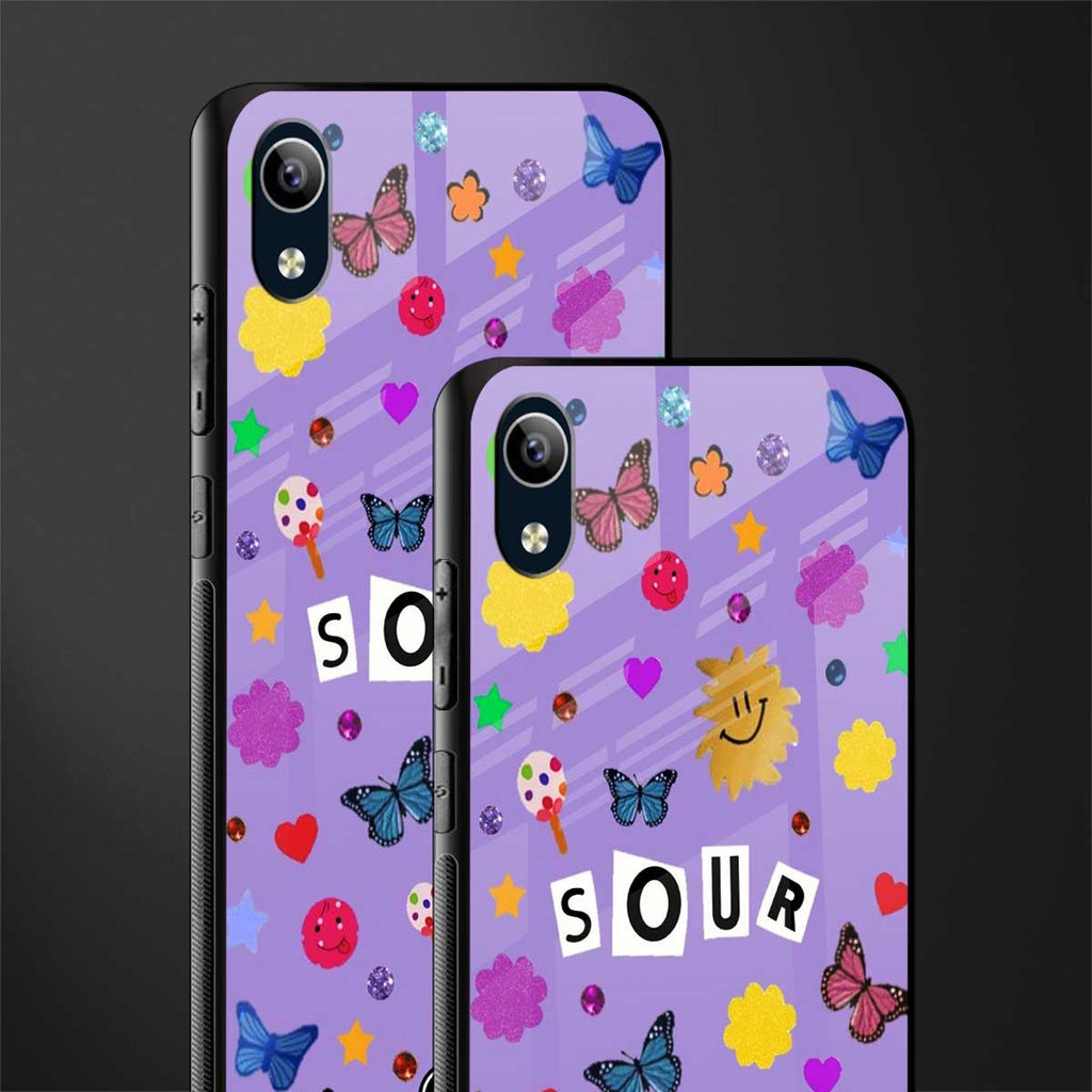afternoon treat glass case for vivo y91i image-2