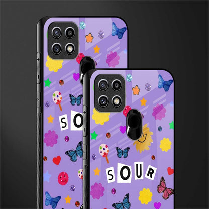 afternoon treat glass case for oppo a15 image-2