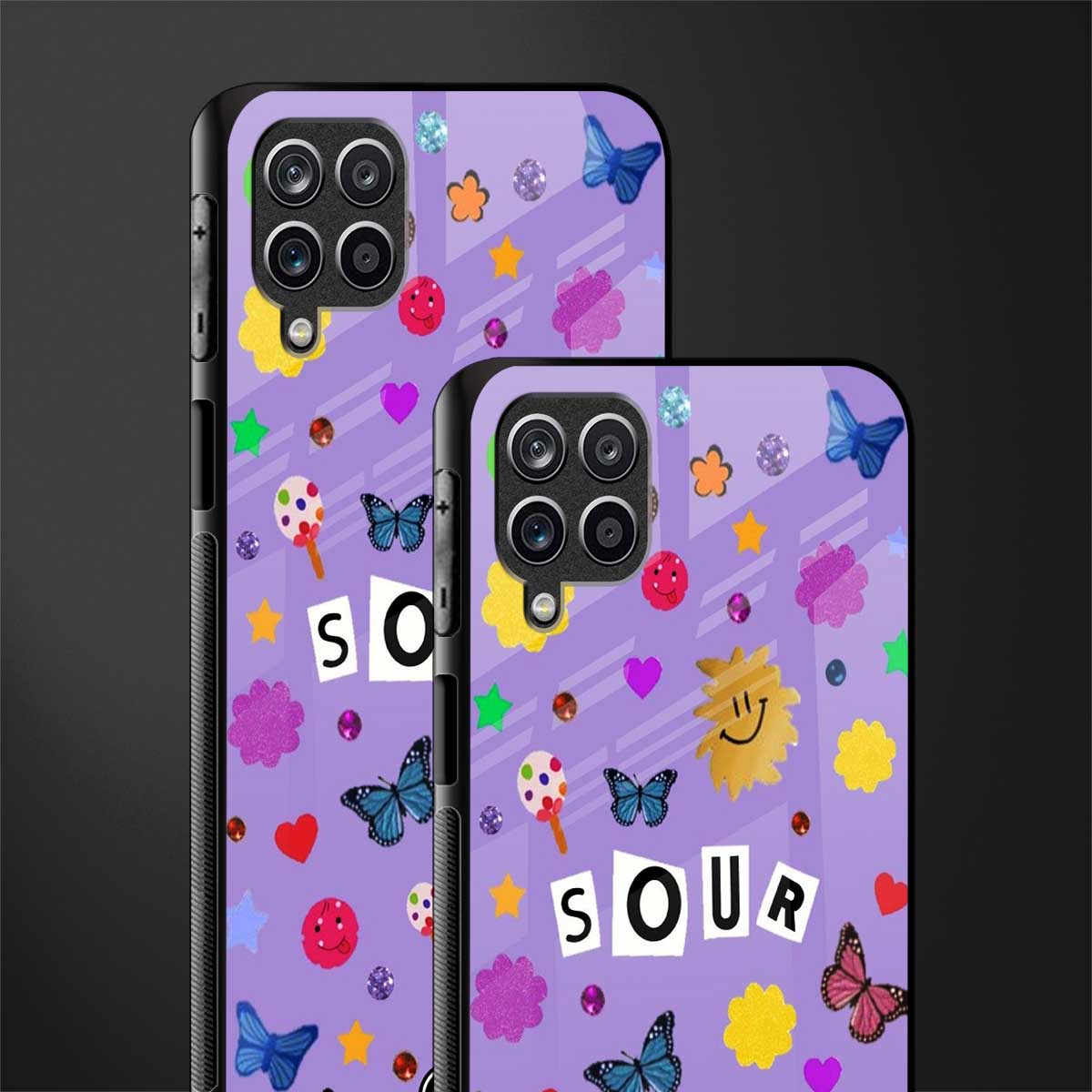 afternoon treat glass case for samsung galaxy f12 image-2