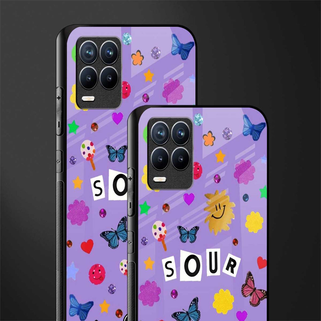 afternoon treat glass case for realme 8 4g image-2