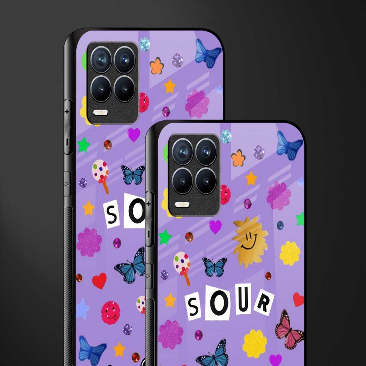 afternoon treat glass case for realme 8 4g image-2