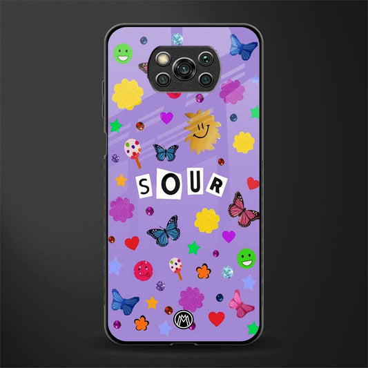 afternoon treat glass case for poco x3 image