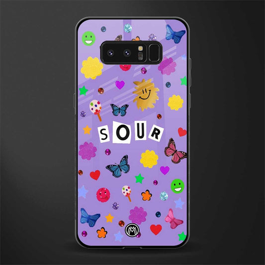 afternoon treat glass case for samsung galaxy note 8 image