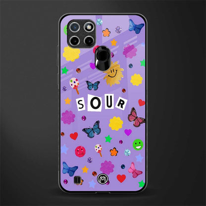 afternoon treat glass case for realme c21 image