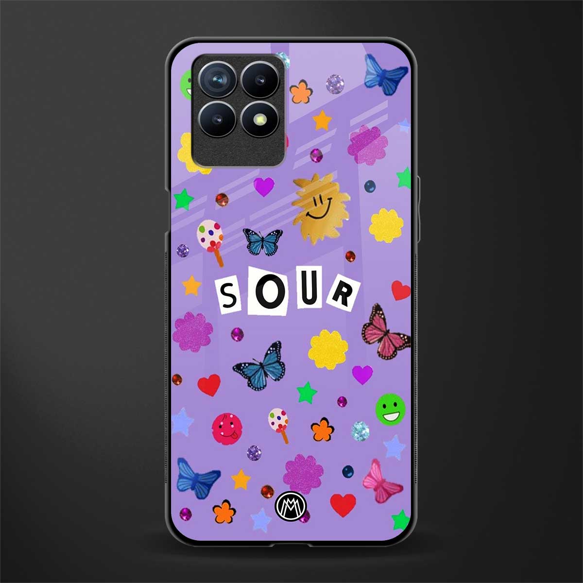 afternoon treat glass case for realme 8i image
