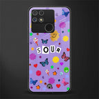 afternoon treat back phone cover | glass case for realme narzo 50a