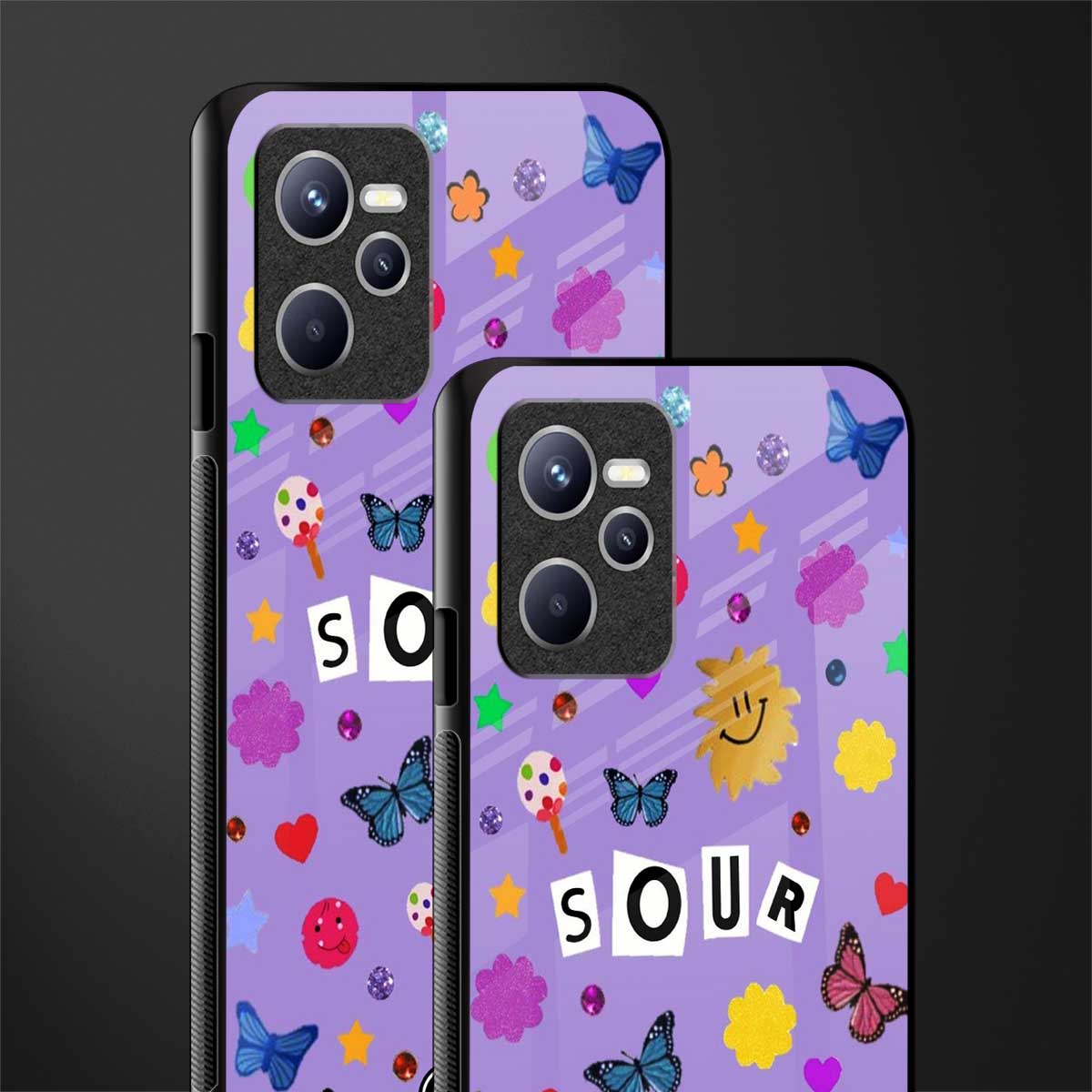 afternoon treat glass case for realme c35 image-2
