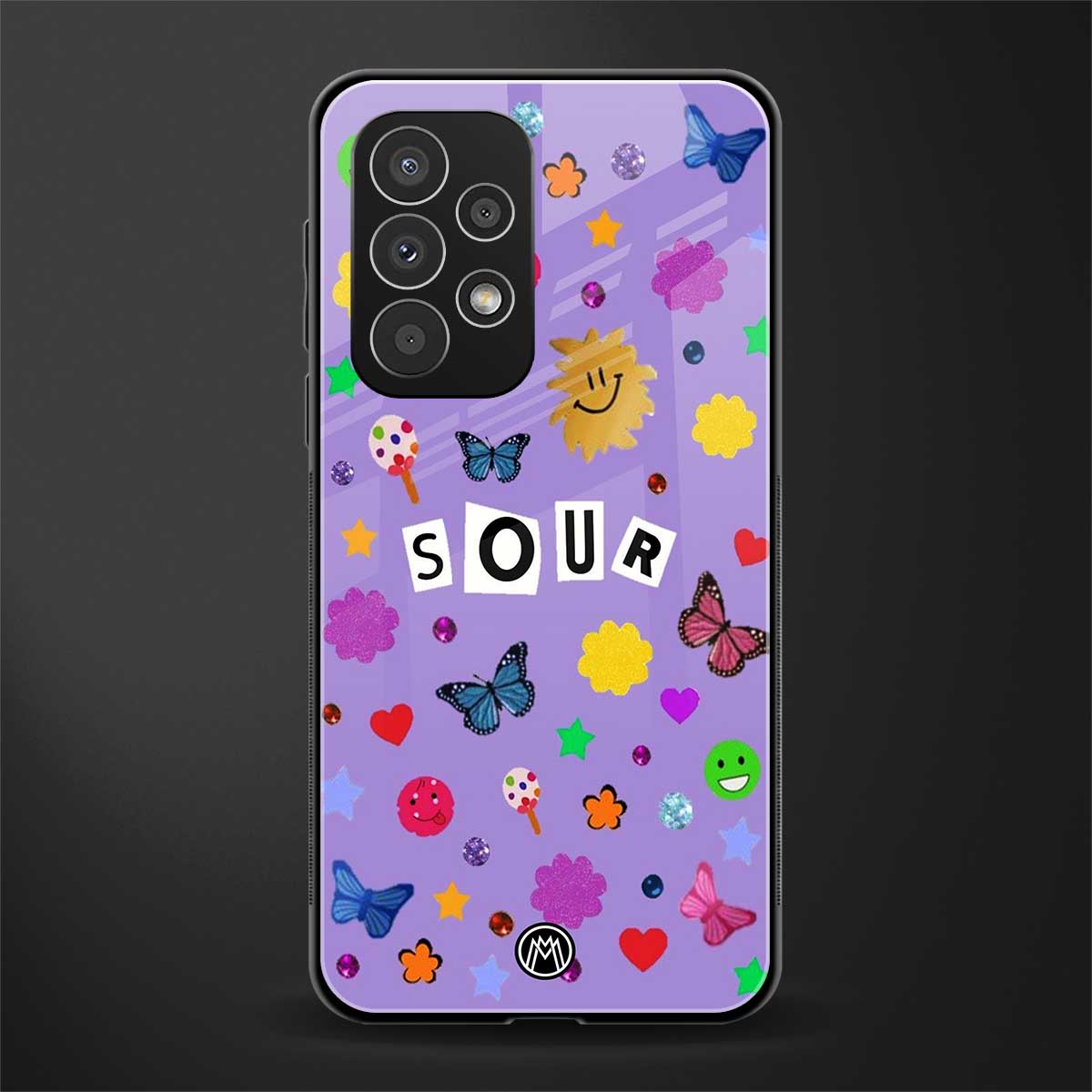 afternoon treat back phone cover | glass case for samsung galaxy a23