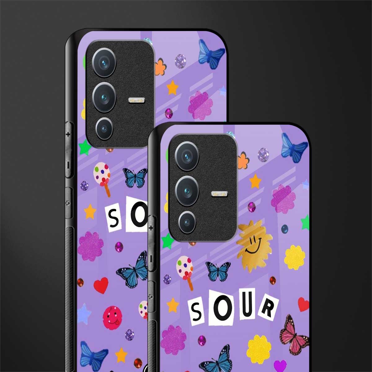 afternoon treat glass case for vivo v23 5g image-2