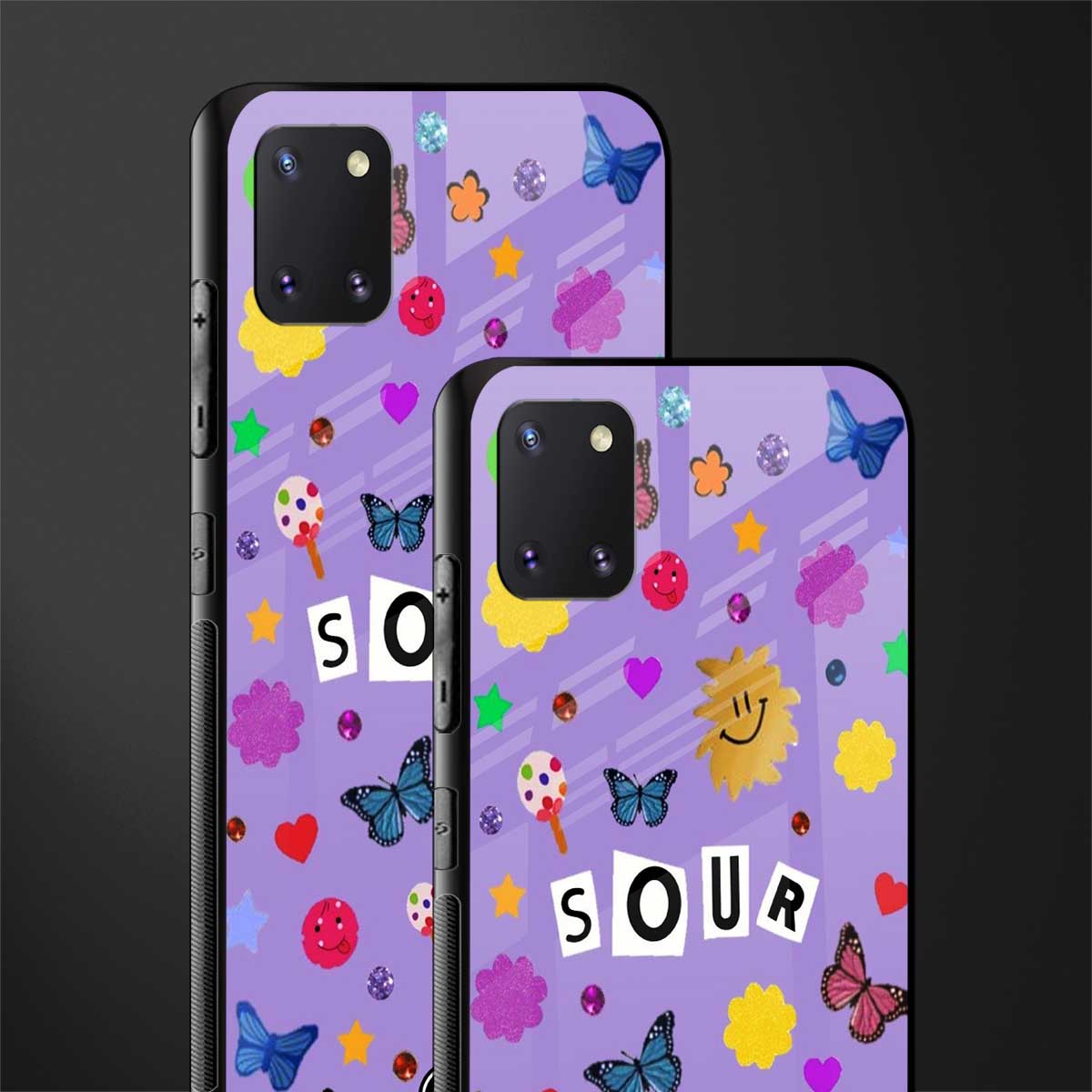 afternoon treat glass case for samsung a81 image-2