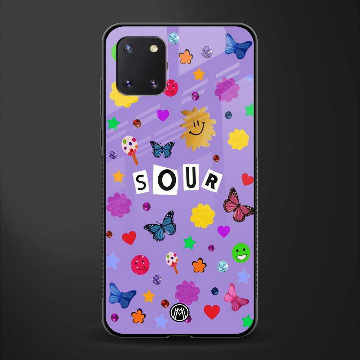 afternoon treat glass case for samsung a81 image