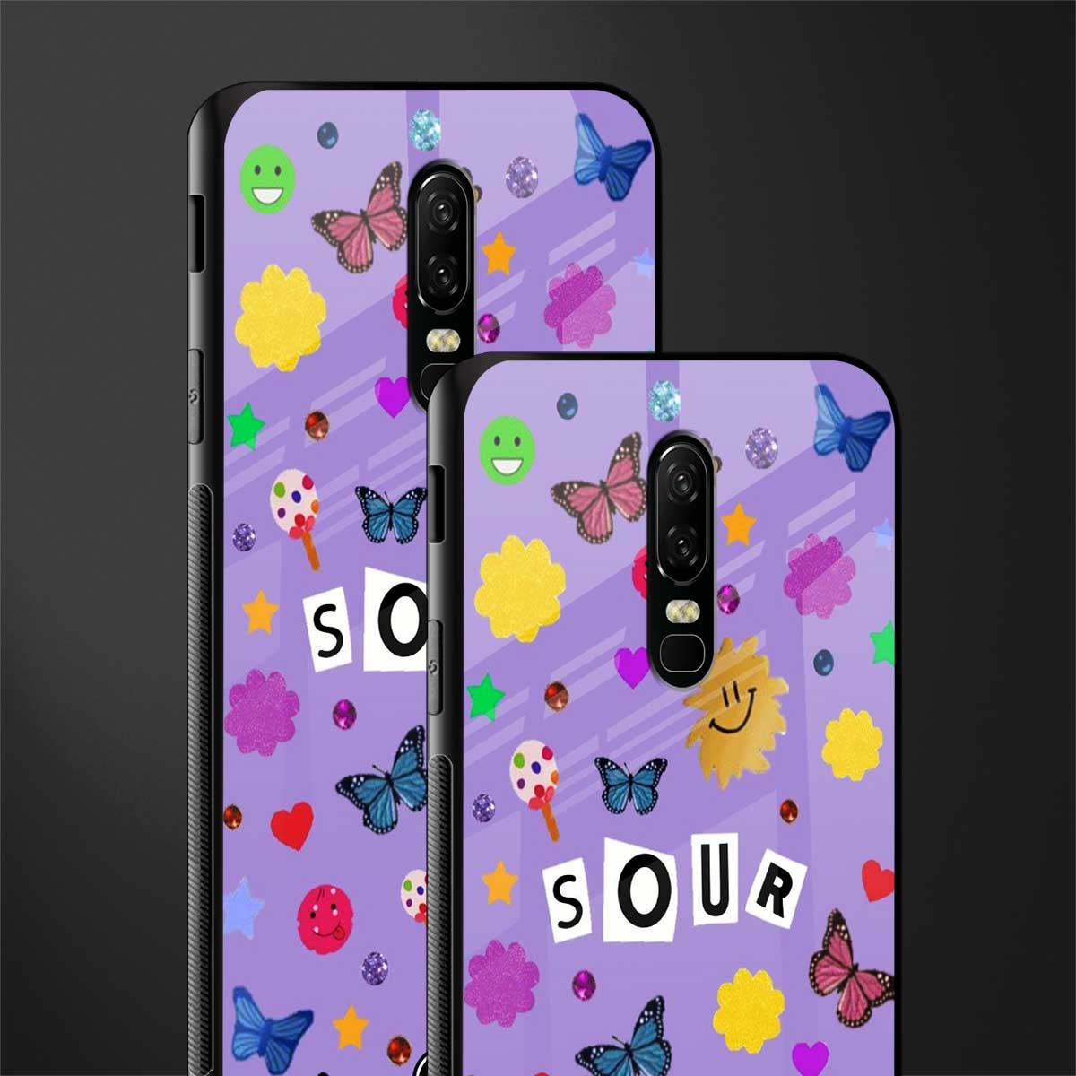 afternoon treat glass case for oneplus 6 image-2