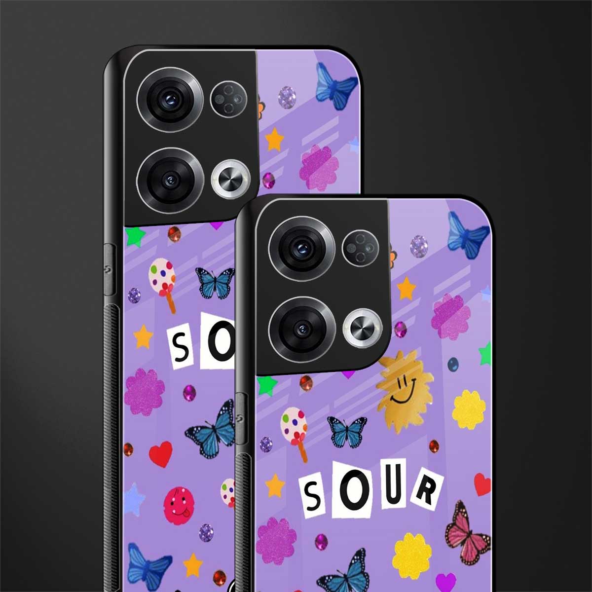 afternoon treat back phone cover | glass case for oppo reno 8 pro