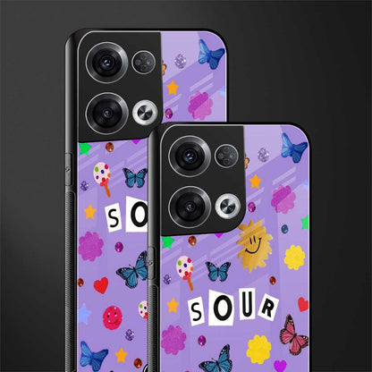 afternoon treat back phone cover | glass case for oppo reno 8 pro