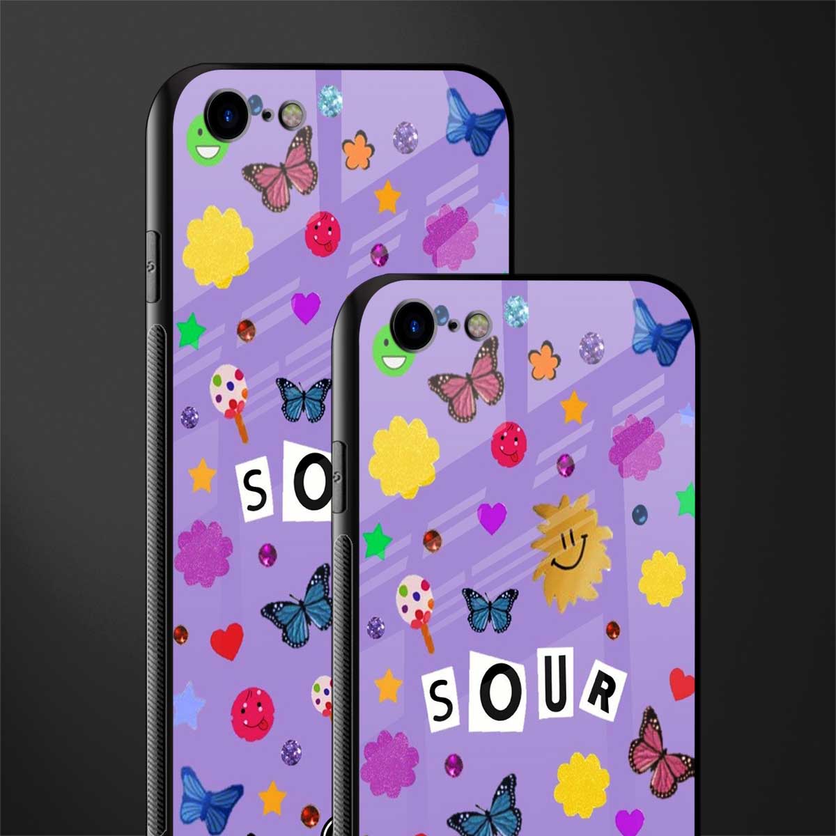 afternoon treat glass case for iphone se 2020 image-2