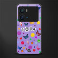 afternoon treat back phone cover | glass case for iQOO 9 Pro