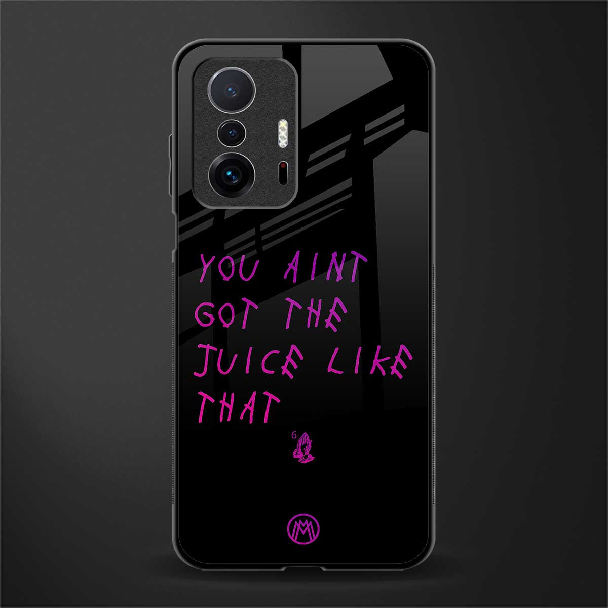 ain't got the juice black edition glass case for mi 11t pro 5g image