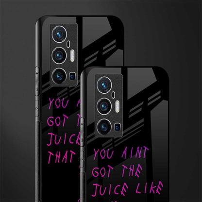 ain't got the juice black edition glass case for vivo x70 pro plus image-2