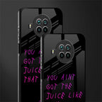 ain't got the juice black edition glass case for mi 10i image-2
