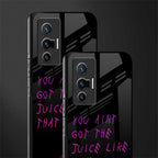 ain't got the juice black edition glass case for vivo x70 image-2