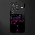 ain't got the juice black edition glass case for vivo x80 pro 5g image