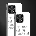 ain't got the juice white edition glass case for oneplus 10 pro 5g image-2