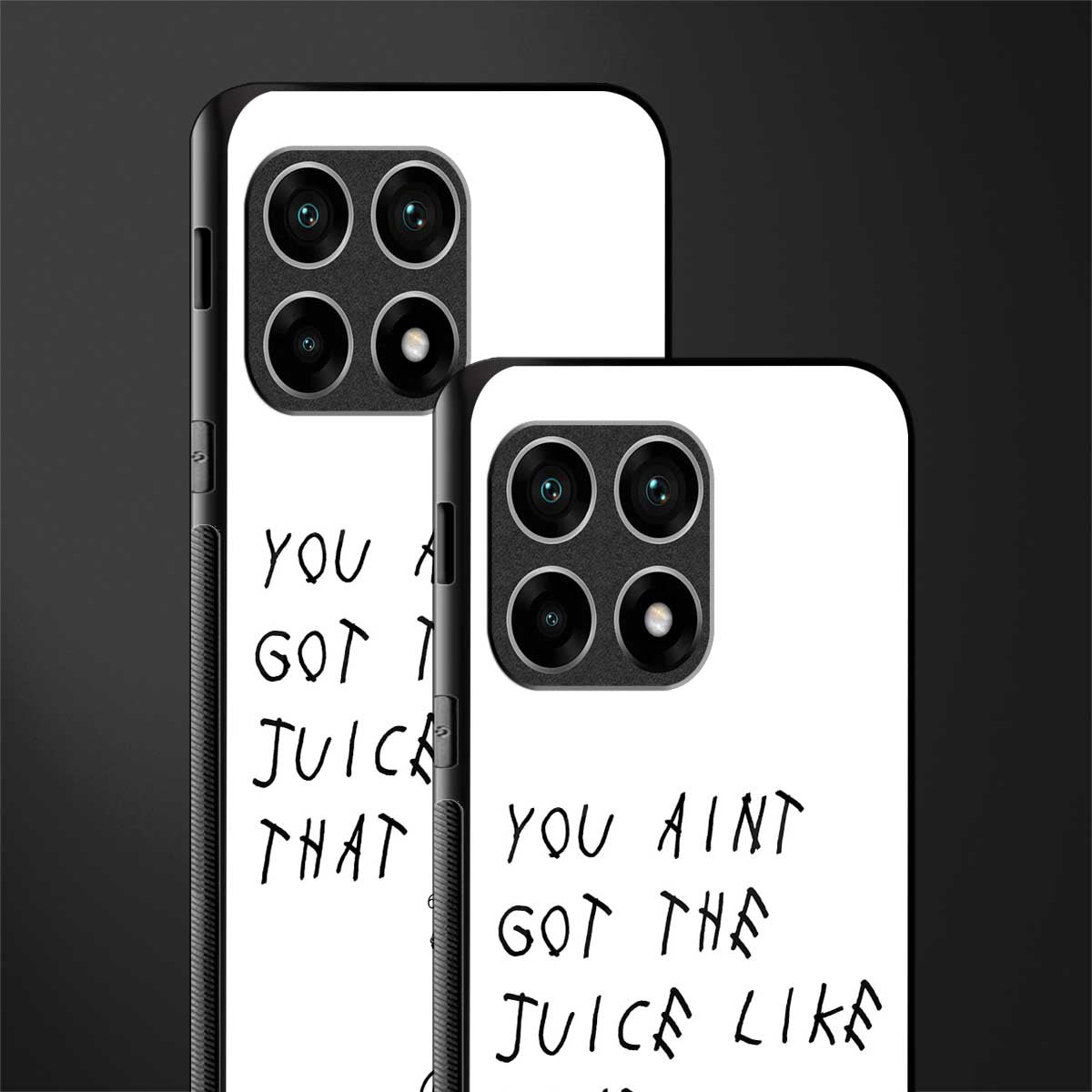 ain't got the juice white edition glass case for oneplus 10 pro 5g image-2